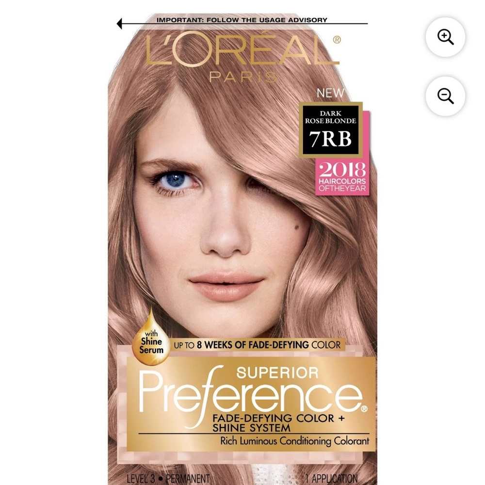 L'Oreal Paris Superior Preference 7RB Dark Rose Blonde
